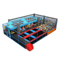 Large Jumping Trampoline for Kids  with form pit, Indoor Trampoline Park